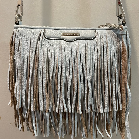 Bags Rebecca Minkoff Blue Fringe Crossbody Poshmark